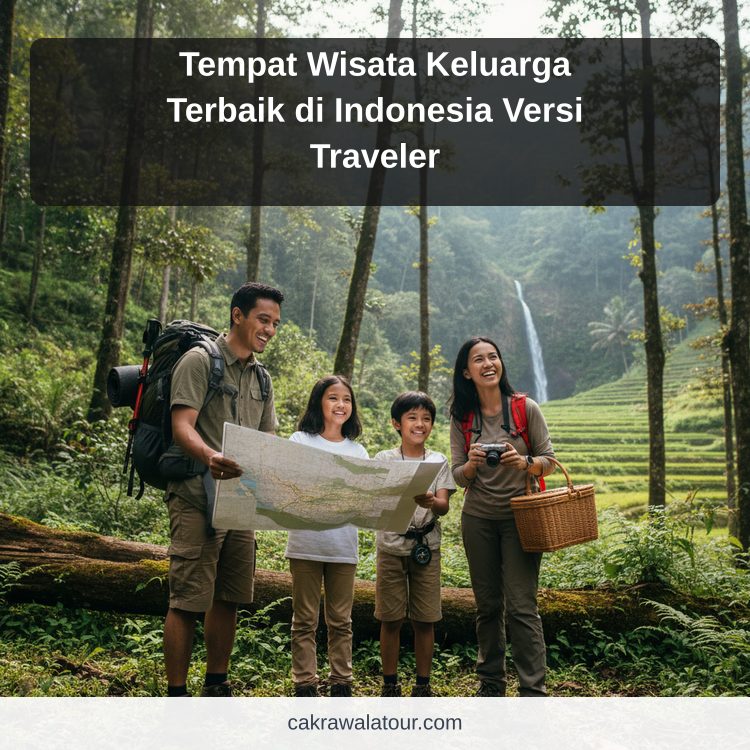 Ilustrasi paket wisata murah - Tempat Wisata Keluarga Terbaik di Indonesia Versi Traveler