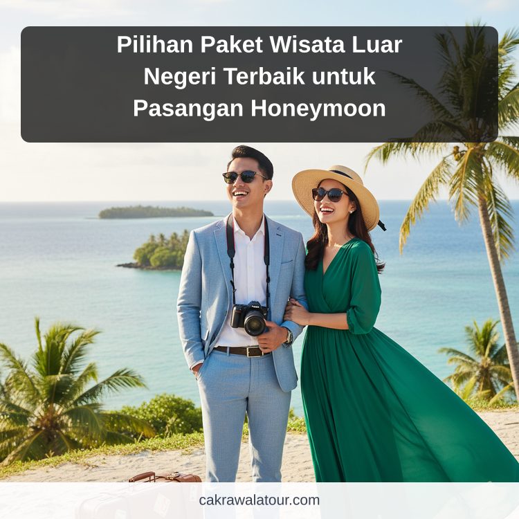 Ilustrasi paket wisata murah - Pilihan Paket Wisata Luar Negeri Terbaik untuk Pasangan Honeymoon