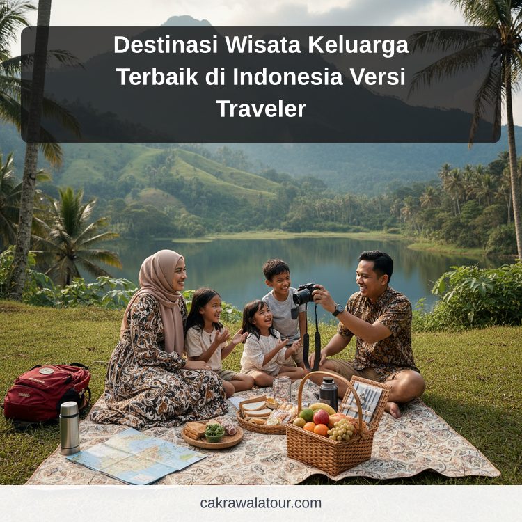 Ilustrasi paket wisata murah - Destinasi Wisata Keluarga Terbaik di Indonesia Versi Traveler