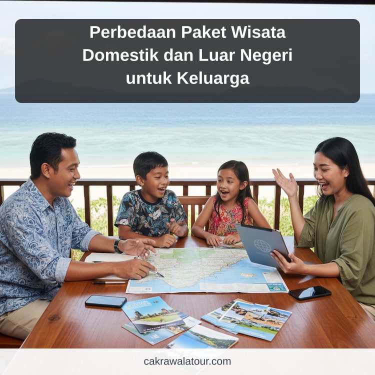 paket wisata murah - Perbedaan Paket Wisata Domestik dan Luar Negeri untuk Keluarga