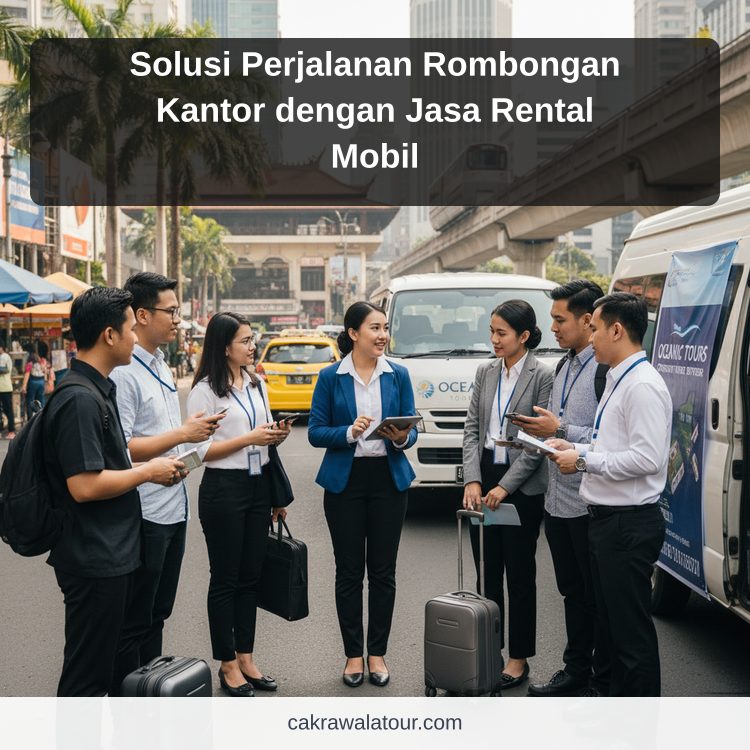 Ilustrasi paket wisata murah - Solusi Perjalanan Rombongan Kantor dengan Jasa Rental Mobil