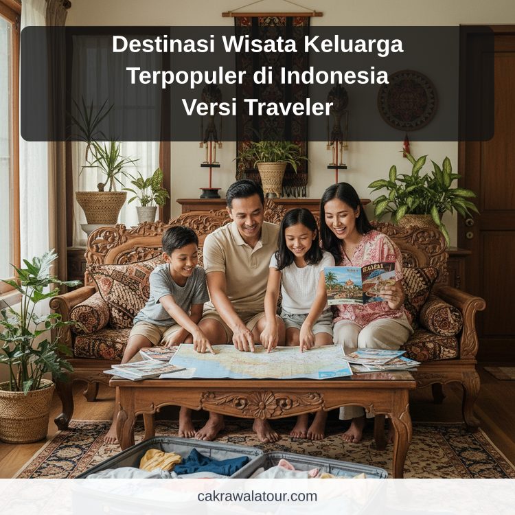 Ilustrasi paket wisata murah - Destinasi Wisata Keluarga Terpopuler di Indonesia Versi Traveler