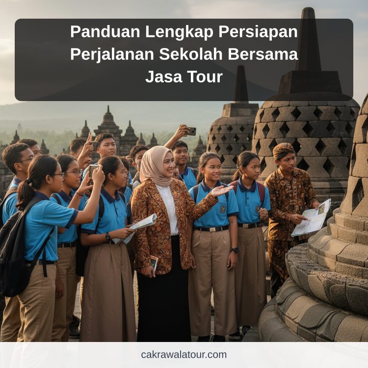 Ilustrasi paket wisata murah - Panduan Lengkap Persiapan Perjalanan Sekolah Bersama Jasa Tour