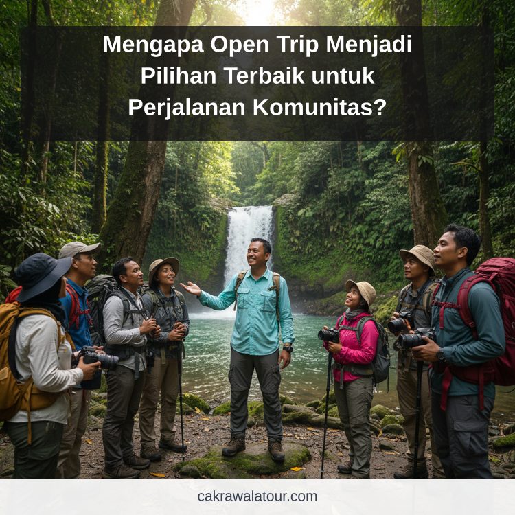 Ilustrasi paket wisata murah - Mengapa Open Trip Menjadi Pilihan Terbaik untuk Perjalanan Komunitas?