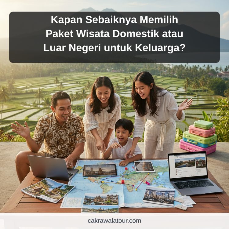 paket wisata murah - Kapan Sebaiknya Memilih Paket Wisata Domestik atau Luar Negeri untuk Keluarga?