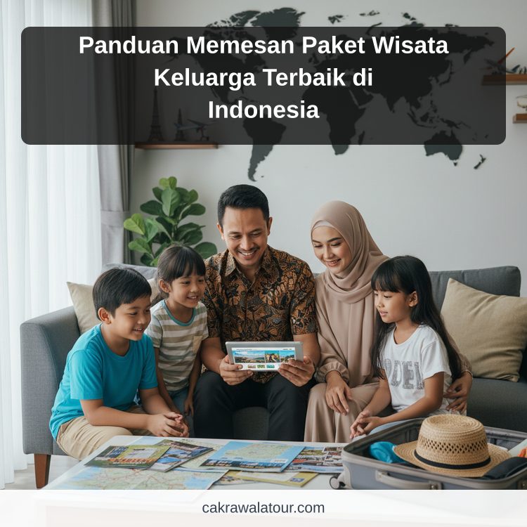 Ilustrasi paket wisata murah - Panduan Memesan Paket Wisata Keluarga Terbaik di Indonesia