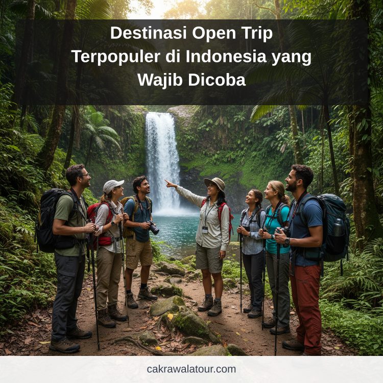 Ilustrasi paket wisata murah - Destinasi Open Trip Terpopuler di Indonesia yang Wajib Dicoba
