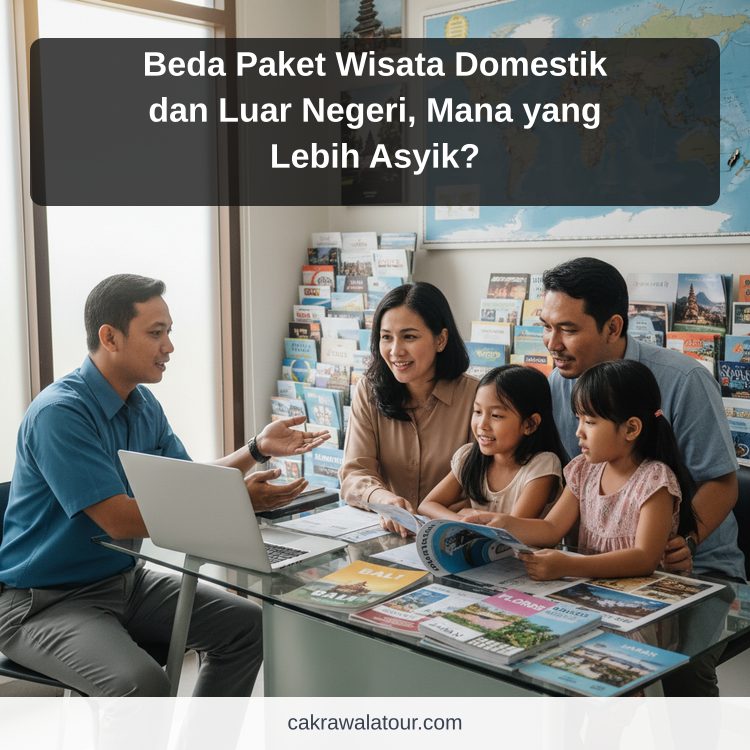 Ilustrasi paket wisata murah - Beda Paket Wisata Domestik dan Luar Negeri, Mana yang Lebih Asyik?