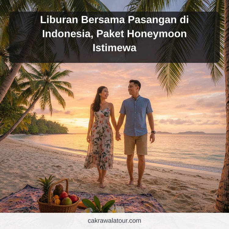 Ilustrasi paket wisata murah - Liburan Bersama Pasangan di Indonesia, Paket Honeymoon Istimewa