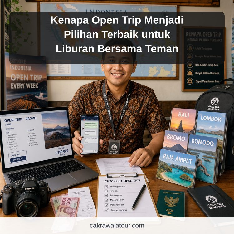 paket wisata murah - Kenapa Open Trip Menjadi Pilihan Terbaik untuk Liburan Bersama Teman