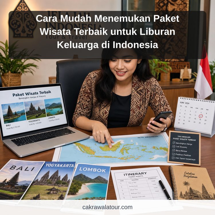 Ilustrasi paket wisata murah - Cara Mudah Menemukan Paket Wisata Terbaik untuk Liburan Keluarga di Indonesia