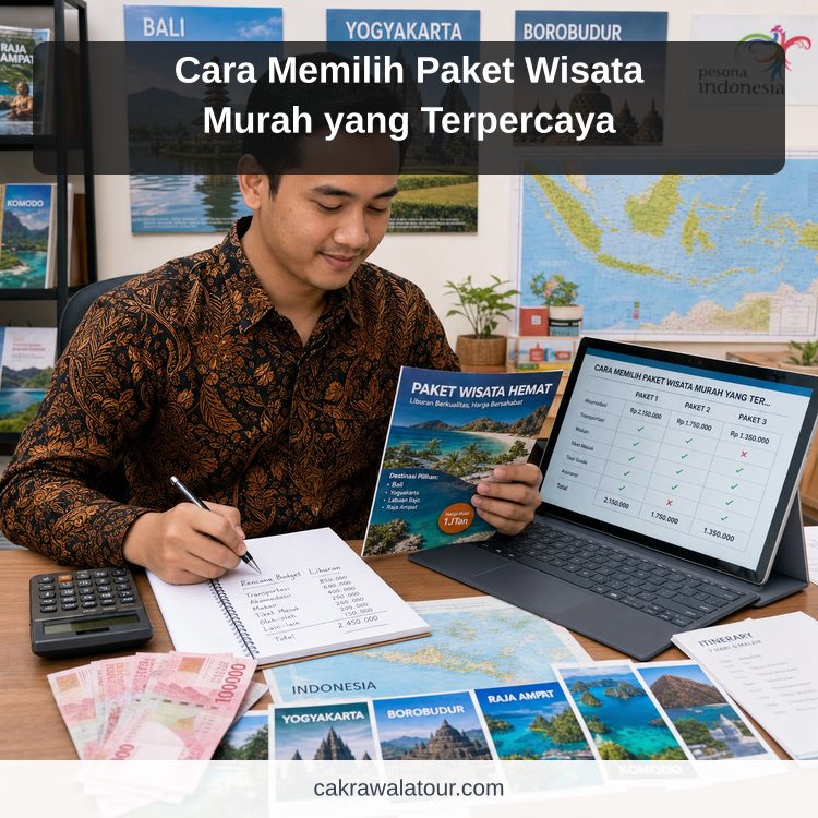 Ilustrasi Cara Memilih Paket Wisata Murah yang Terpercaya