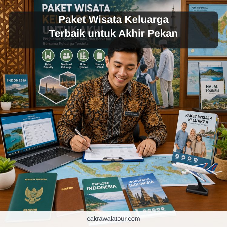 Ilustrasi paket wisata murah - Paket Wisata Keluarga Terbaik untuk Akhir Pekan