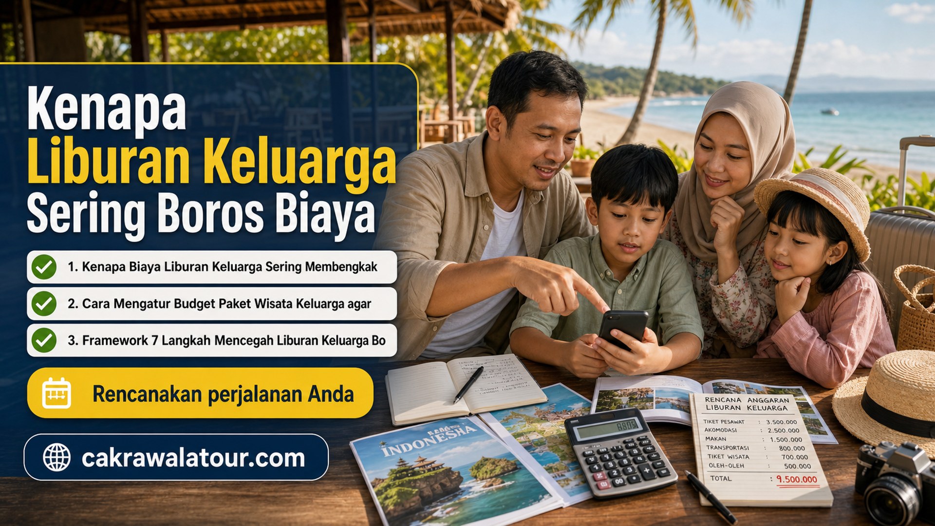 paket wisata murah - Kenapa Liburan Keluarga Sering Boros Biaya