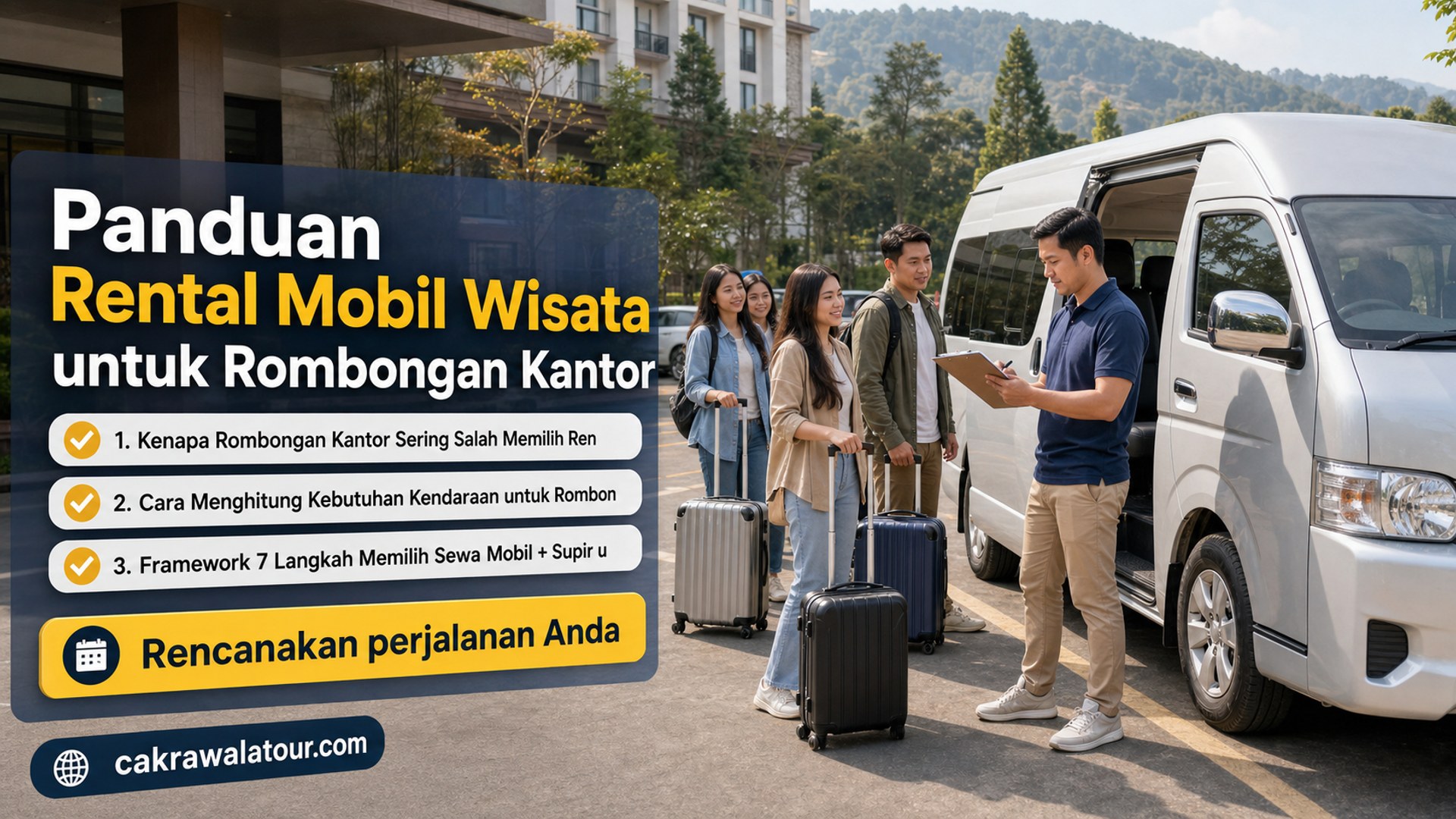 paket wisata murah - Panduan Rental Mobil Wisata untuk Rombongan Kantor