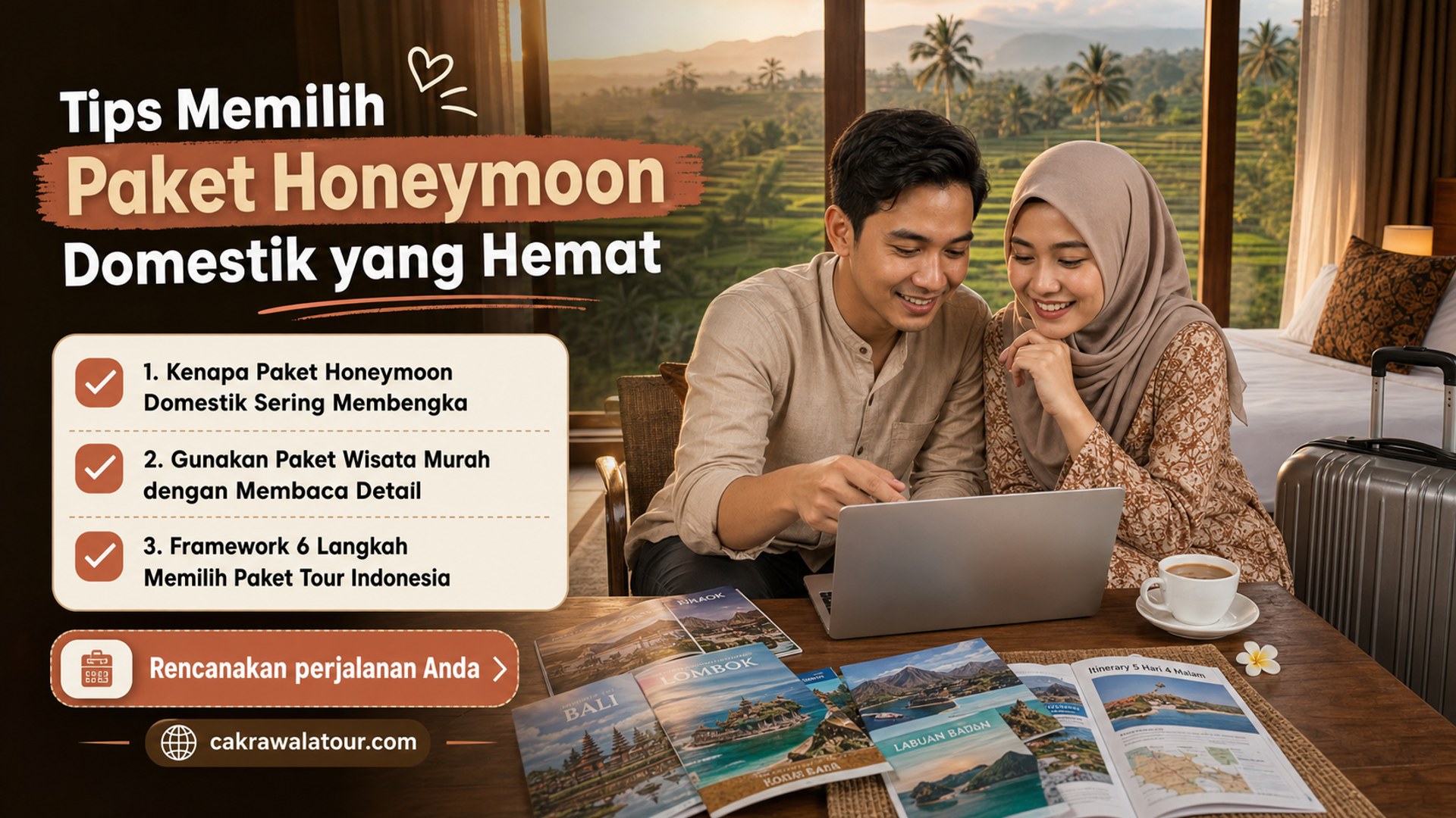 paket wisata murah - Tips Memilih Paket Honeymoon Domestik yang Hemat
