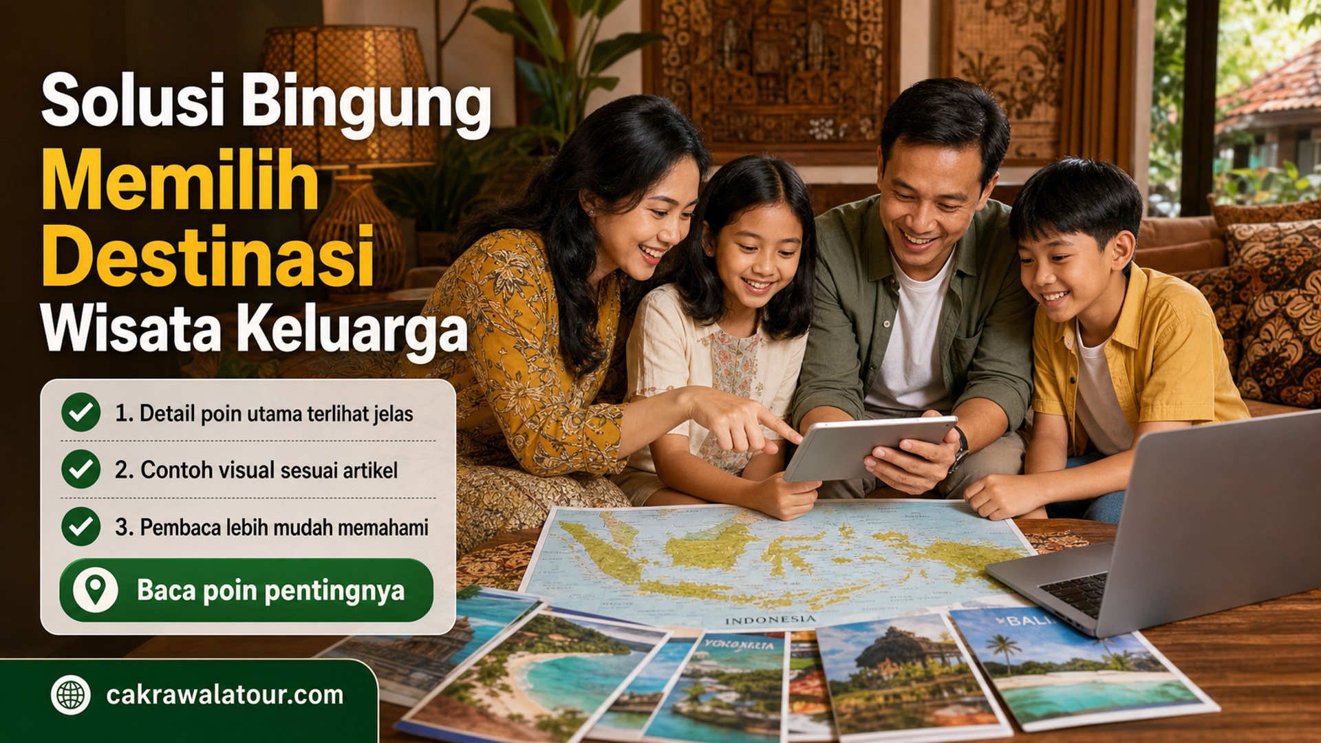 Ilustrasi paket wisata murah - Solusi Bingung Memilih Destinasi Wisata Keluarga