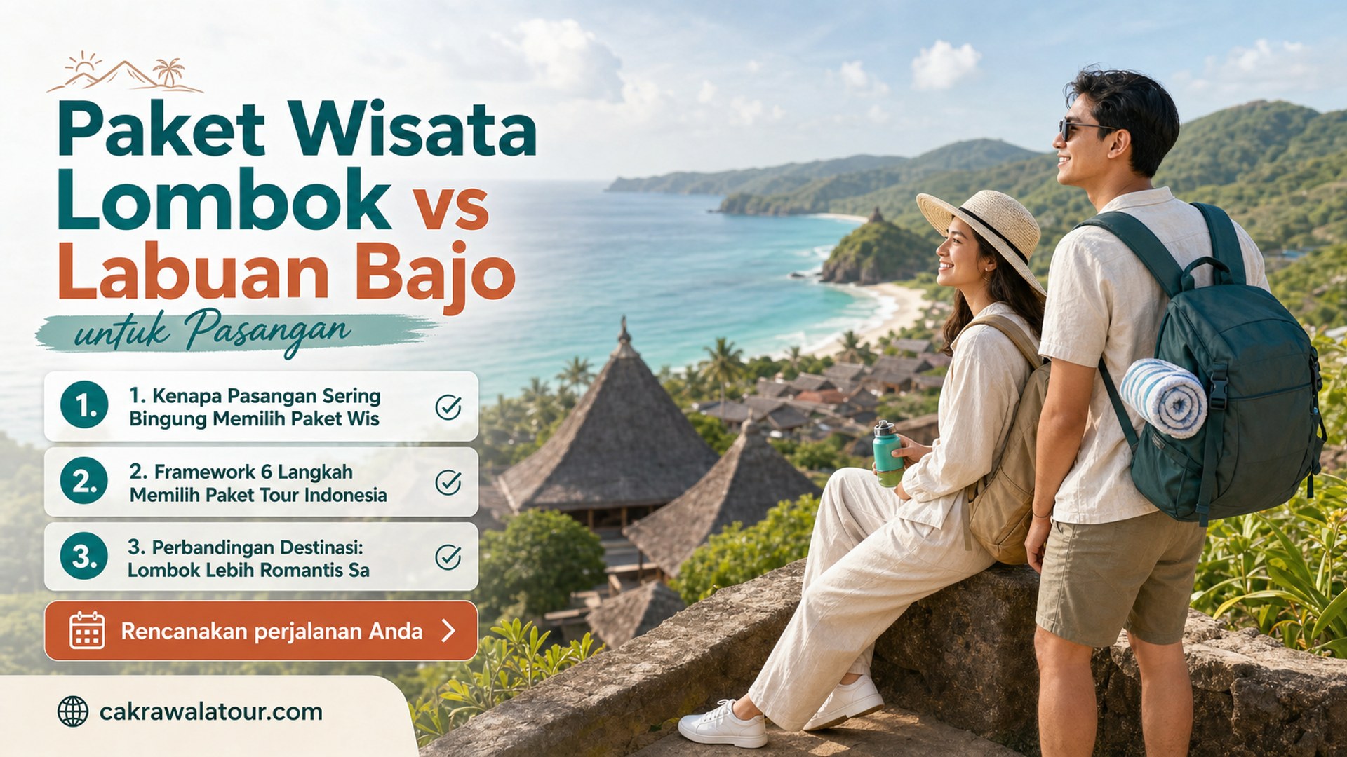 paket wisata murah - Paket Wisata Lombok vs Labuan Bajo untuk Pasangan