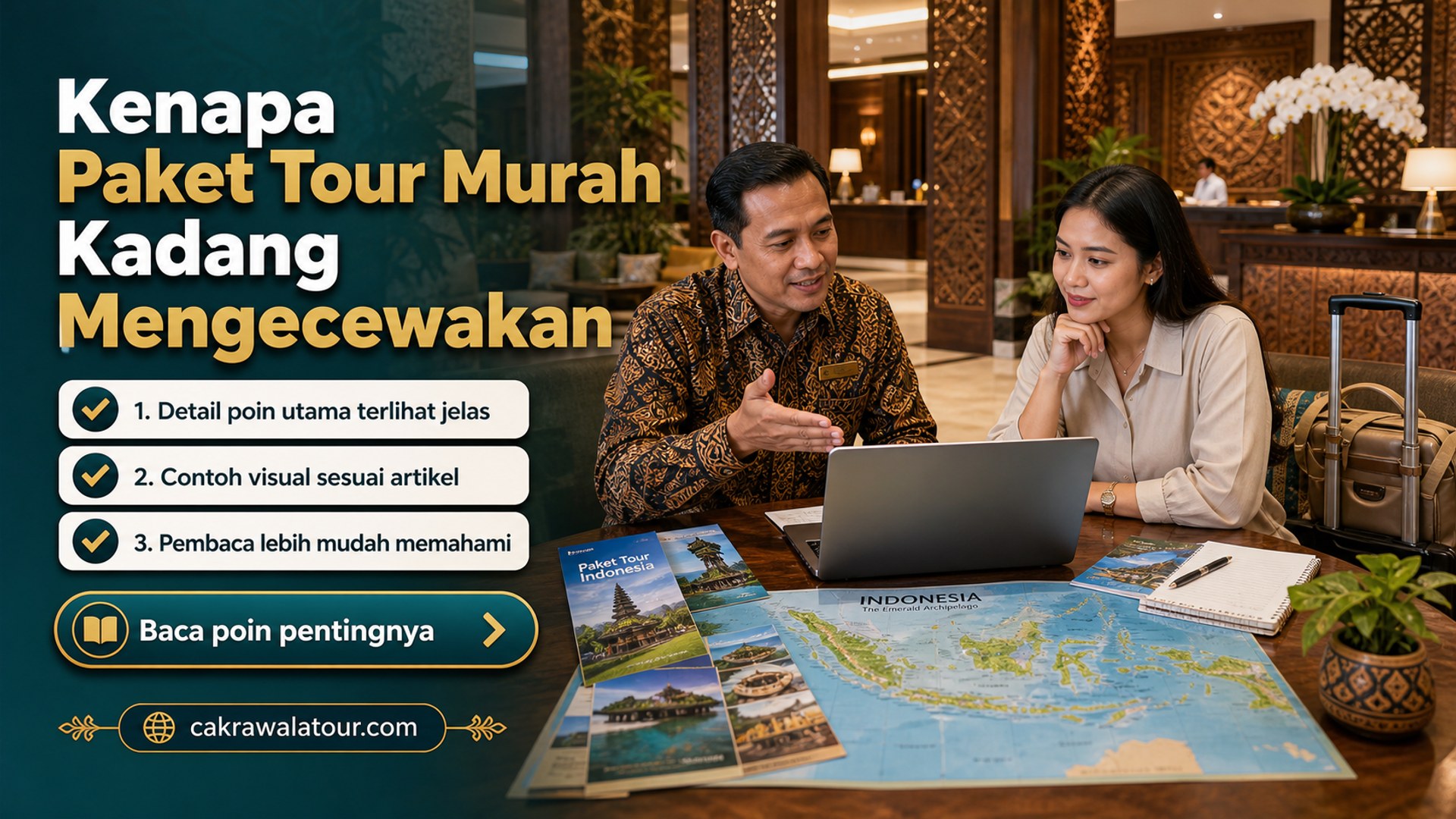 Ilustrasi paket wisata murah - Kenapa Paket Tour Murah Kadang Mengecewakan