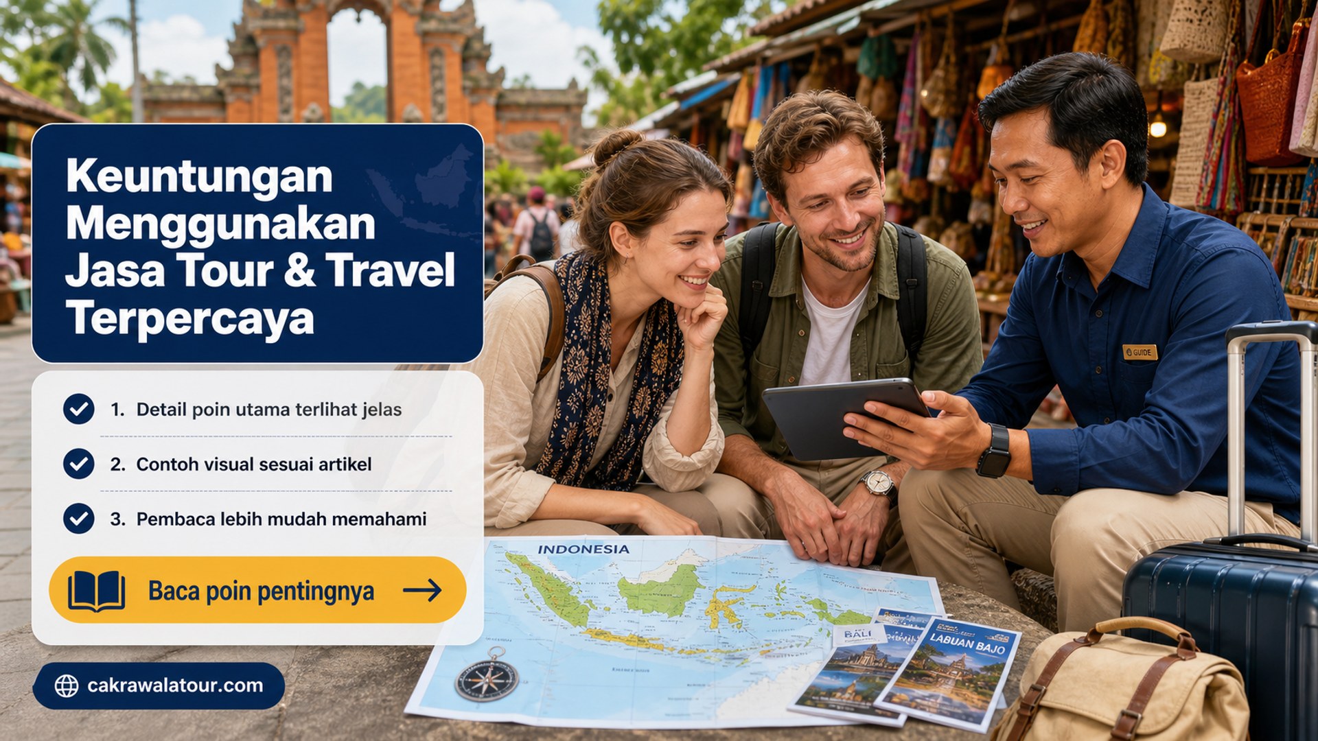 Ilustrasi paket wisata murah - Keuntungan Menggunakan Jasa Tour & Travel Terpercaya
