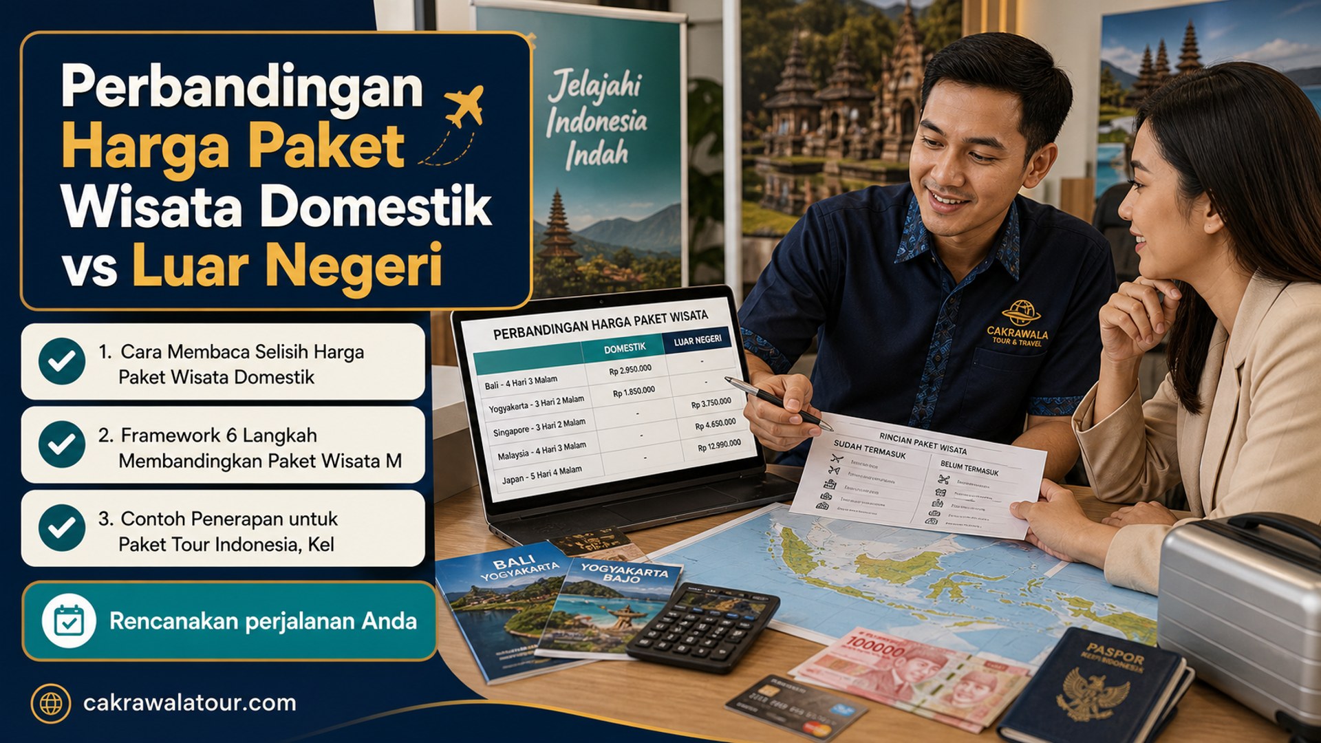 paket wisata murah - Perbandingan Harga Paket Wisata Domestik vs Luar Negeri