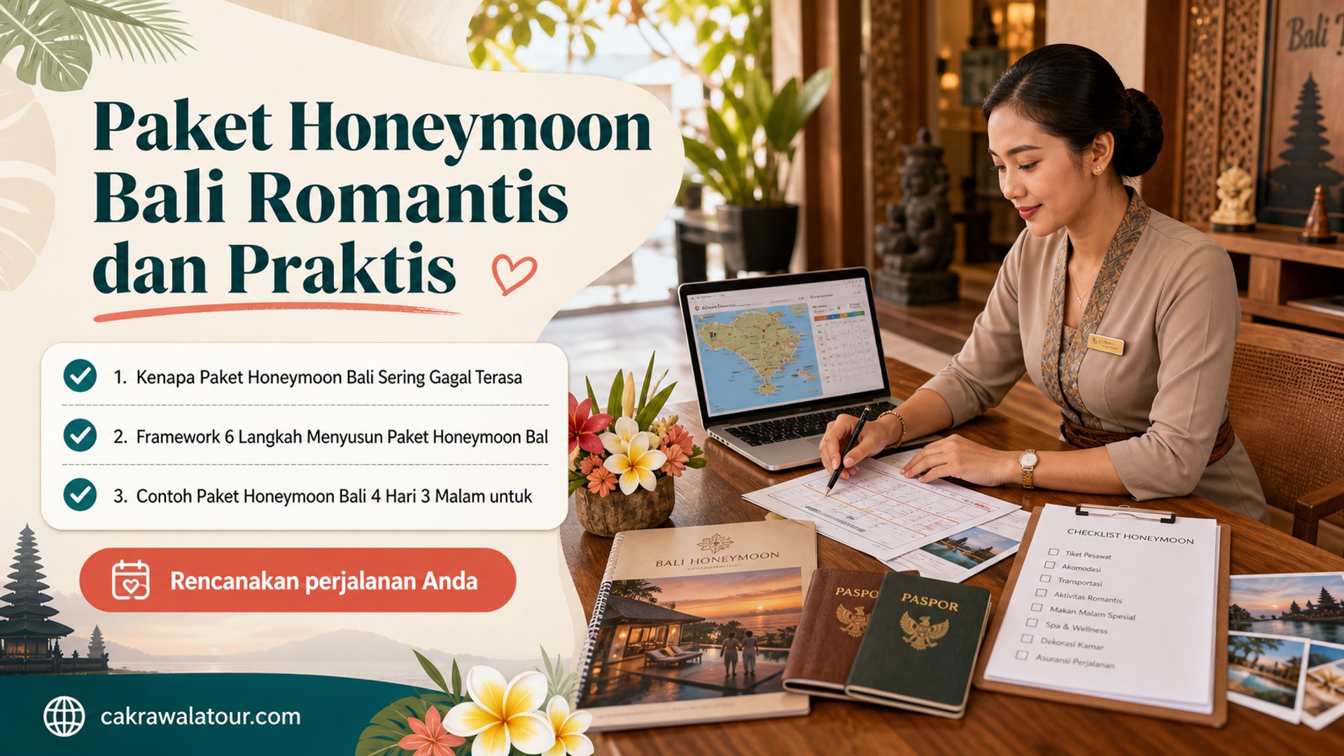paket wisata murah - Paket Honeymoon Bali Romantis dan Praktis