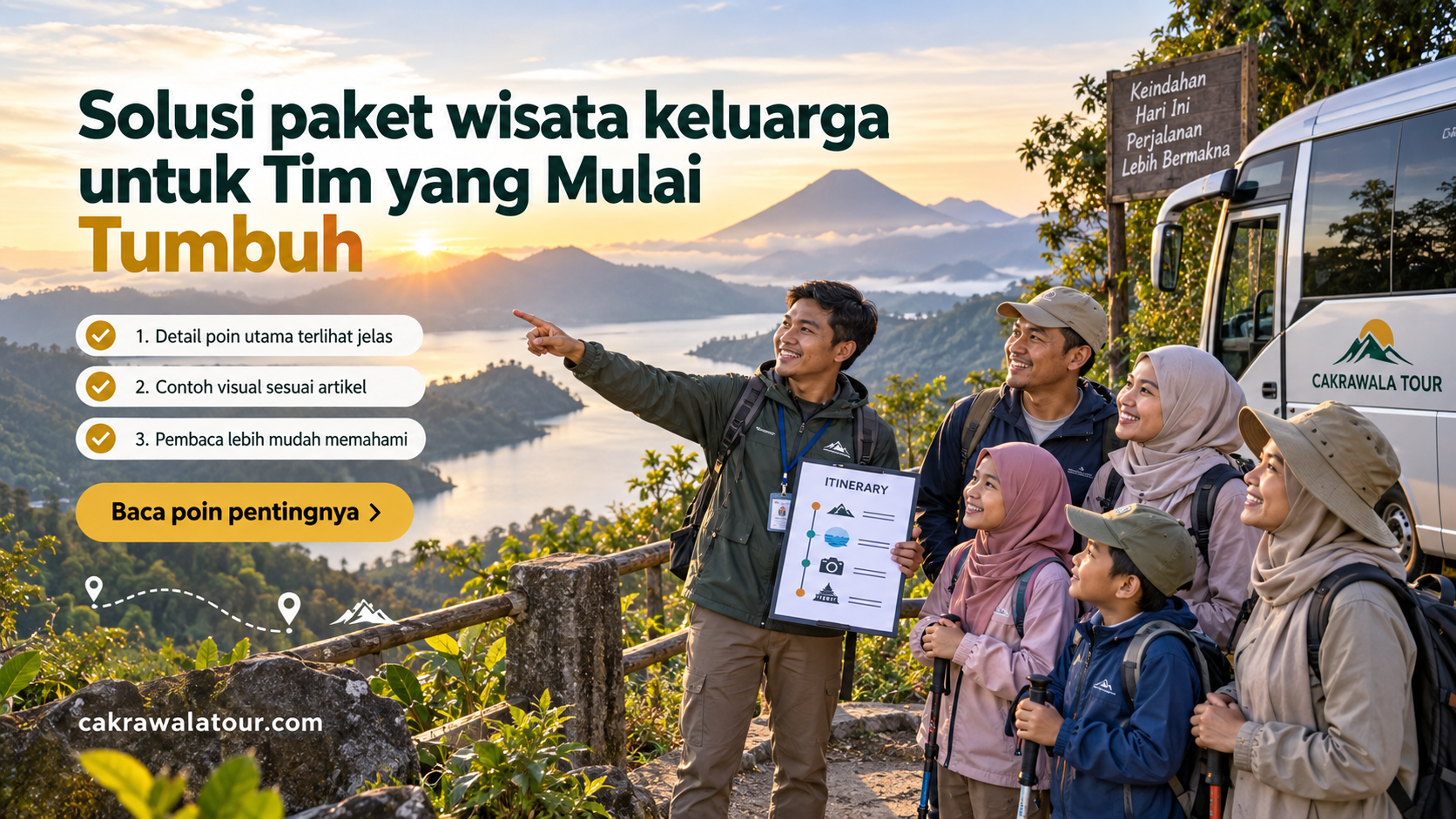 Ilustrasi paket wisata murah - Solusi paket wisata keluarga untuk Tim yang Mulai Tumbuh