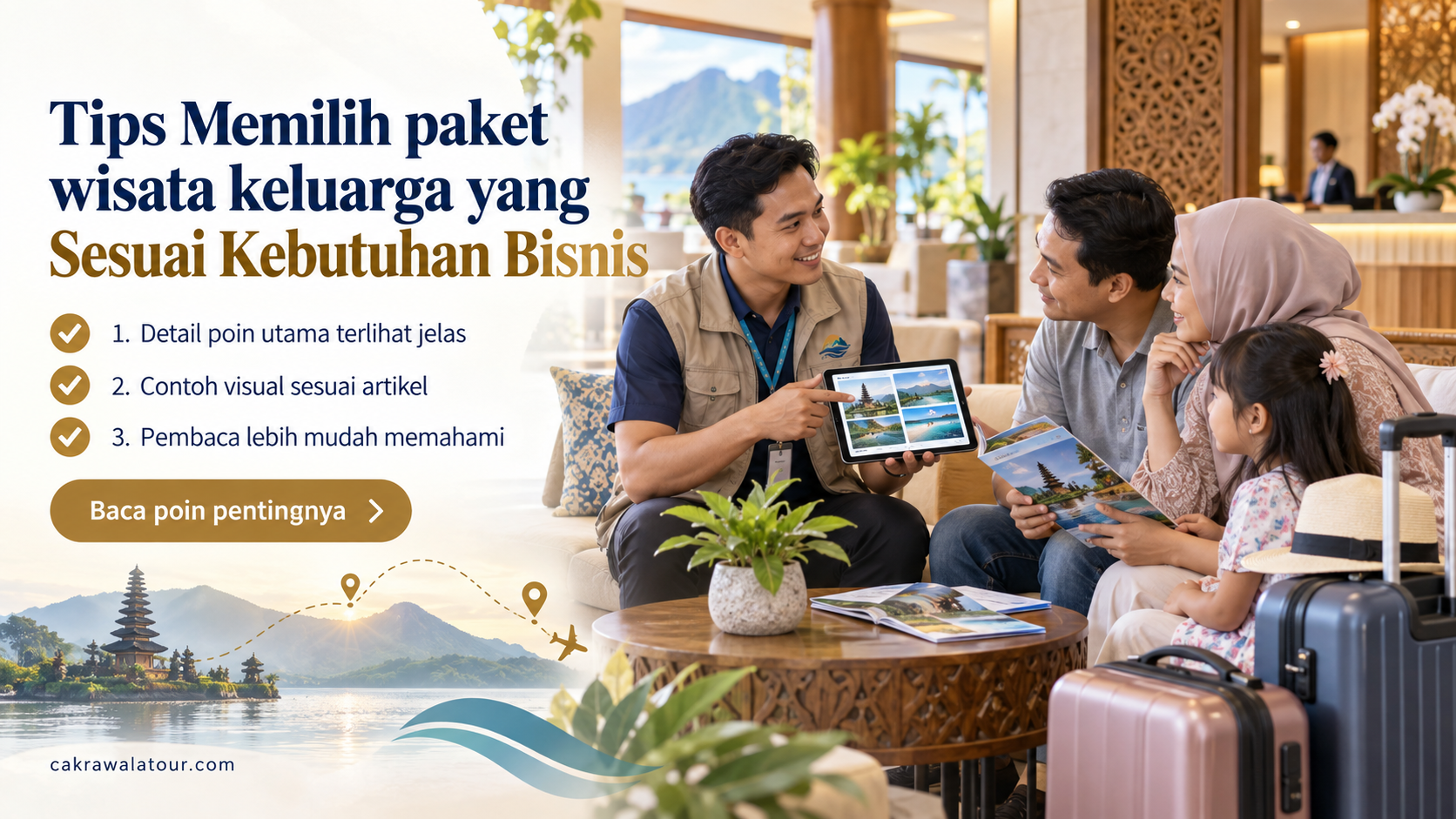 Ilustrasi paket wisata murah - Tips Memilih paket wisata keluarga yang Sesuai Kebutuhan Bisnis