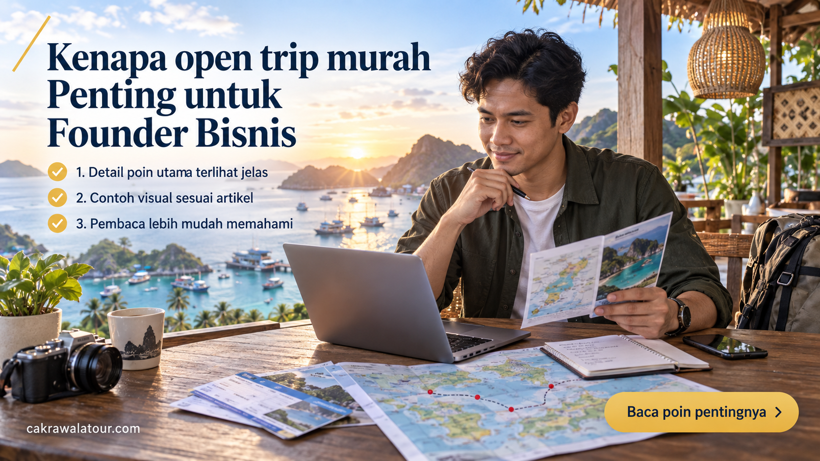 Ilustrasi paket wisata murah - Kenapa open trip murah Penting untuk Founder Bisnis