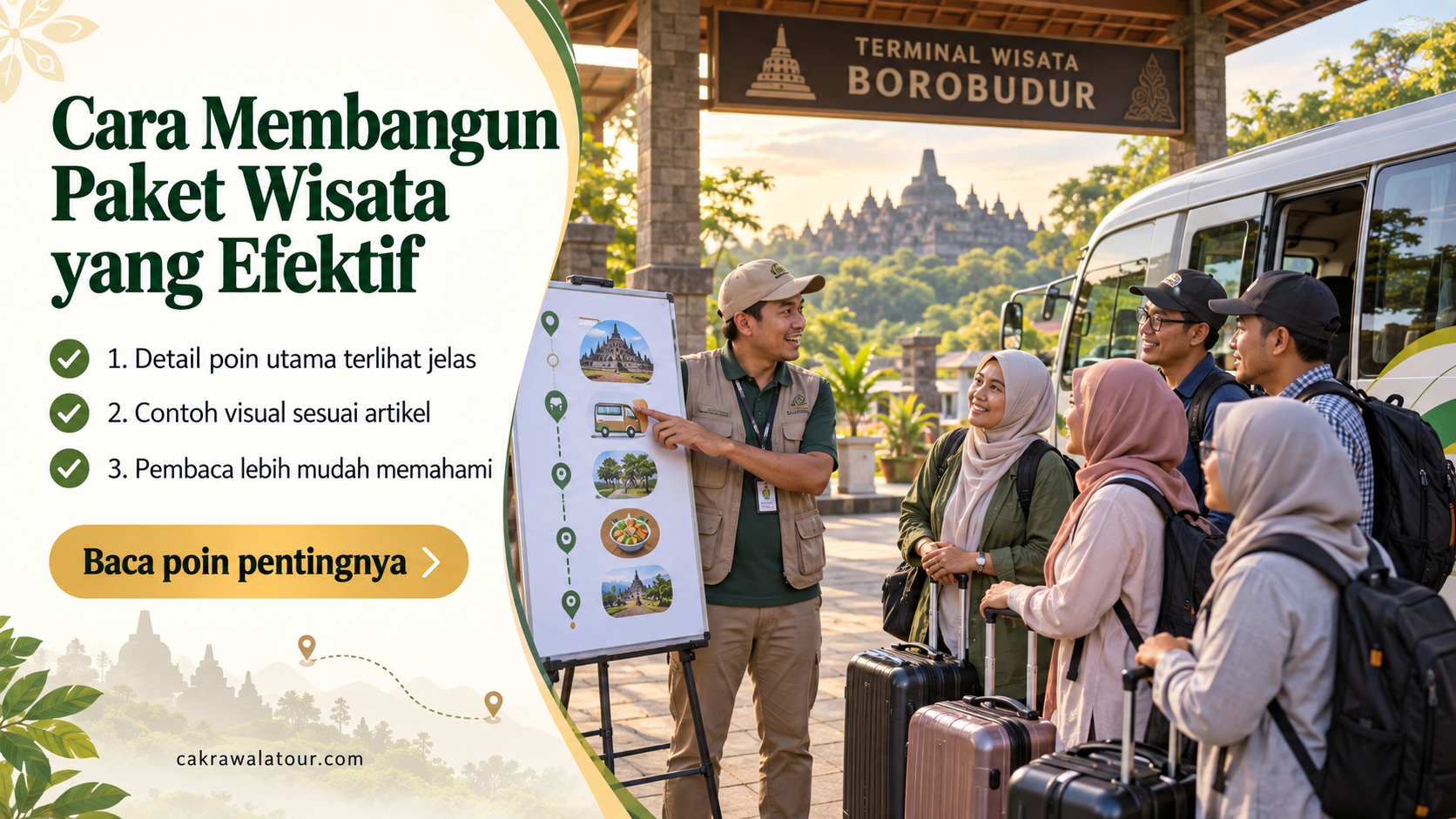 Ilustrasi paket wisata murah - Cara Membangun Paket Wisata yang Efektif