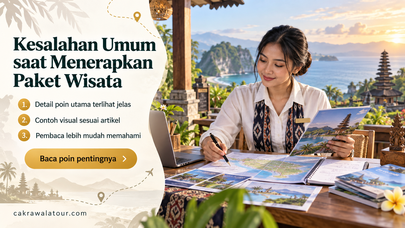 Ilustrasi paket wisata murah - Kesalahan Umum saat Menerapkan Paket Wisata
